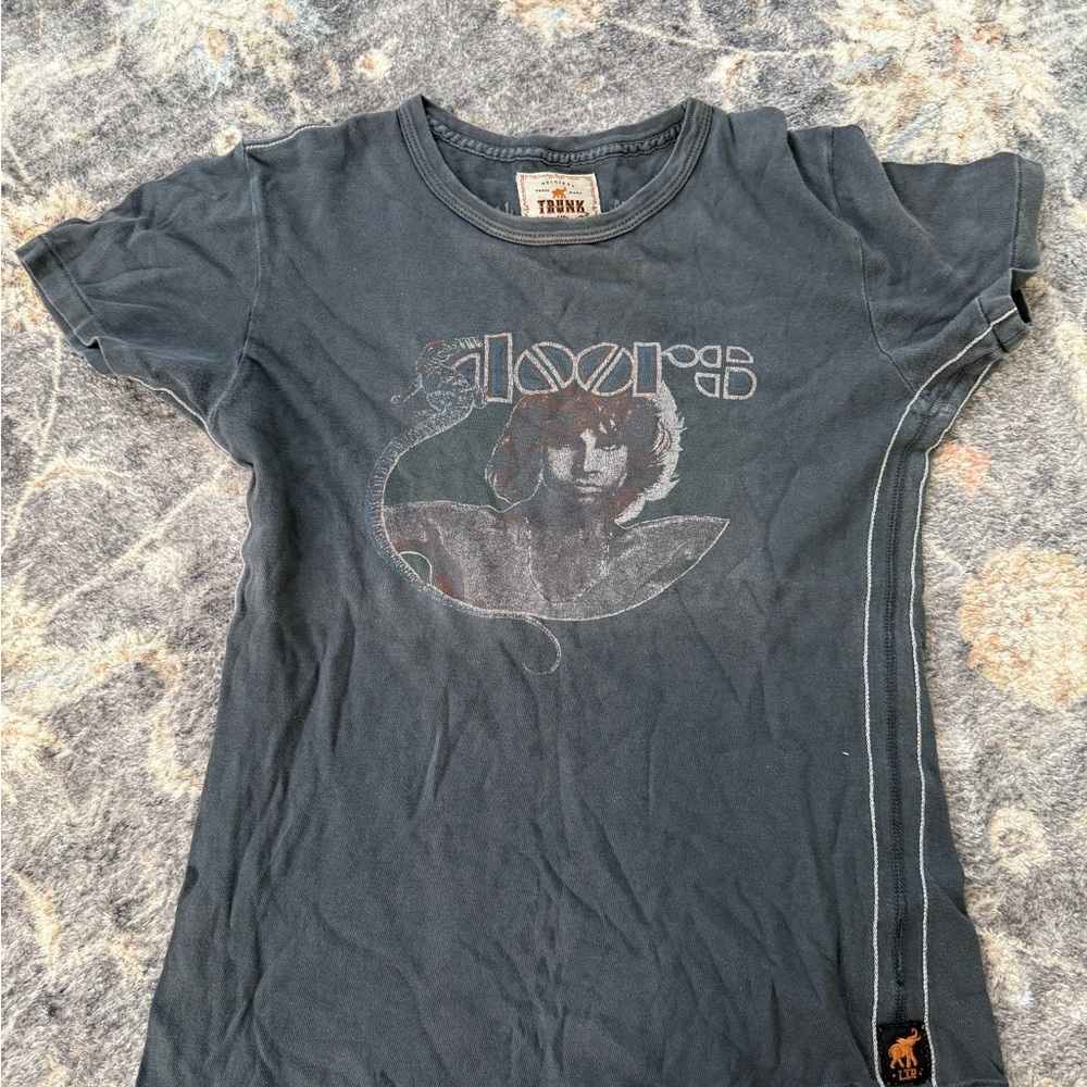 Vintage Grey Trunk Ltd The Doors Jim Morrison Graphic Tee - Size 1